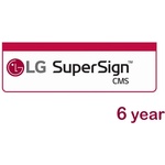 LG Софтуер за дигитални табели LG webOS SuperSign CMS, 6 години, SSO-6SLS