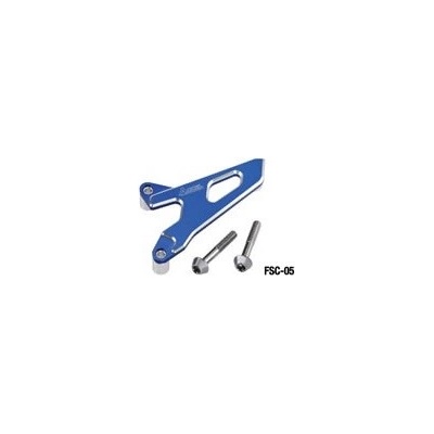ACCEL kryt řetězového kola přední YAMAHA YZF 250 '01-'16, WRF 250 '01-'16, SUZUKI RMZ 250 07-18, RMZ 450 05-18 barva modrá