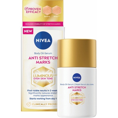 Nivea Telové olejové sérum Luminous 630 (telové olejové sérum) 100 ml
