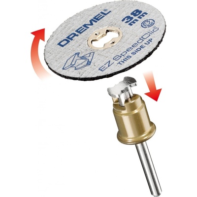 Základní sada DREMEL pro rychlou výmenu kotoucu systém SpeedClic