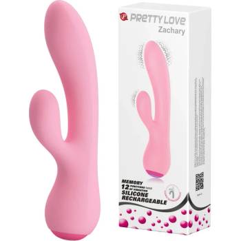 Image 1 of Елегантен вибратор с 12 стимулиращи режима, 17, 8см. - Zachary Pink (DEBRA01153)