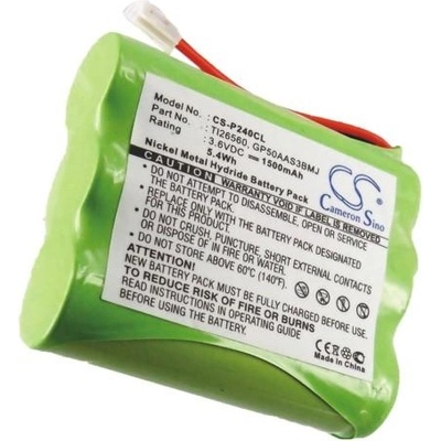 Cameron sino Батерия за телефон 3* АА 3.6V NiMH 1500mAh GE 26935 Cameron Sino (CS-P240CL)