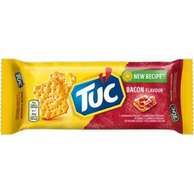 Krekry Tuc Bacon chrumkavá pochúťka s príchuťou údeného slaniny 100 g