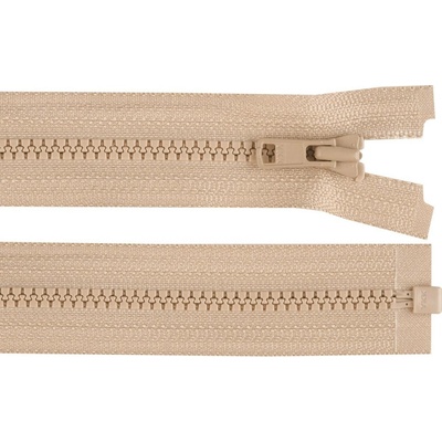 Kostěný zip YKK No 3 délka 55 cm Varianta: 085 béžová, Balení: 1 ks