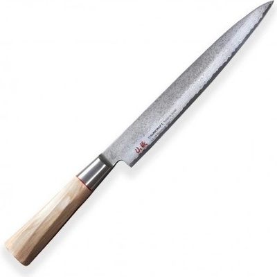 Suncraft nôž Sashimi 21 cm Senzo Twisted Octagon Damascus
