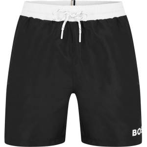HUGO BOSS Бански гащета Boss Mens BOSS Bodywear Starfish Swim Shorts - Breathable Mesh - Black/Wht 001