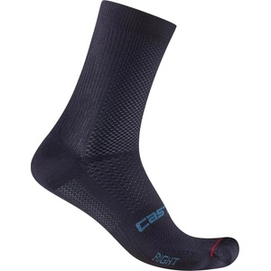 Castelli Дамски чорапи за колоездене Castelli Women's Espresso 2 12 Sock Cycling socks - Belgian Blue - размер 35-38 (EU) (207-1177-0111)