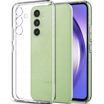 Spigen Калъф Spigen - Liquid Crystal Glitter, Galaxy A54 5G, Crystal Quartz (8809896742528)