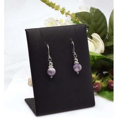 Mijabijoux náušnice z ametystu MB00385