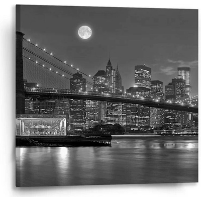 Sablio Obraz Noční New York 2 - 50x50 cm