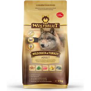 Wolfsblut Дива патица и пуйка за възрастни 2 кг