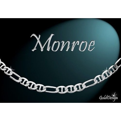 Gold Design Monroe rhodium GD389
