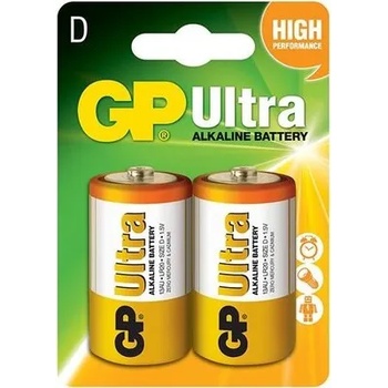 GP Batteries Алкална батерия gp ultra lr20 /2 бр. в опаковка/ 1.5v gp-ba-13au21-sb2 (gp-ba-13au21-sb2)