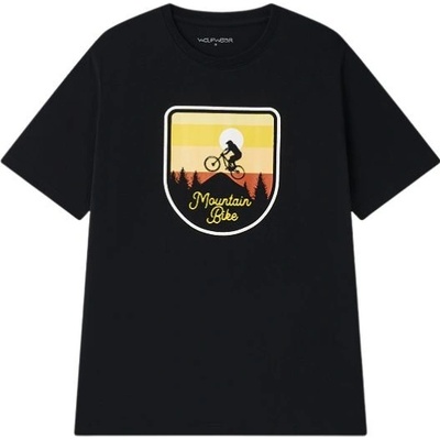 Wolf pánské tričko S2571B černá