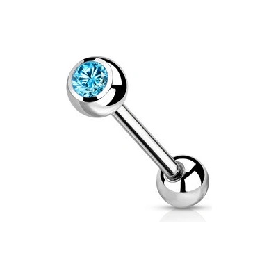 Šperky4U piercing do jazyku titan TIT1017-Q