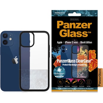 Panzer Гръб PanzerGlass за IPhone 12 mini 5.4" - Черна Рамка, 117933