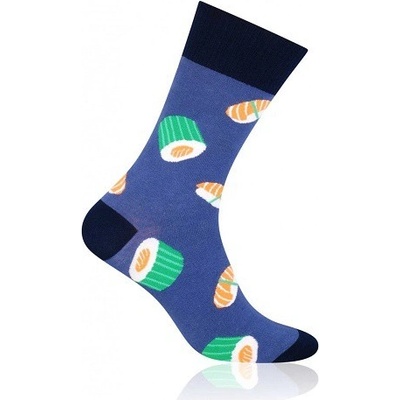 Pánske ponožky Sushi modrá