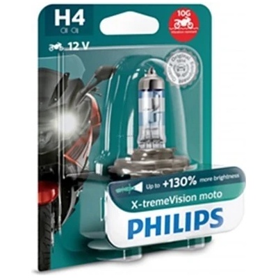 Philips X-tremeVision Moto H4 12V 55/60W PX26d