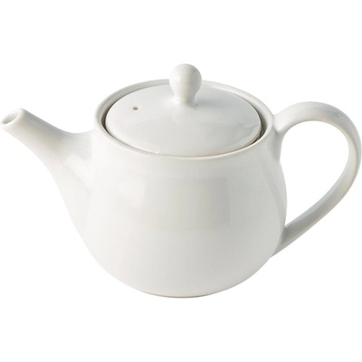 MIJ Чайник с инфузер 420 ml, бял, керамика, MIJ (MIJC4113)