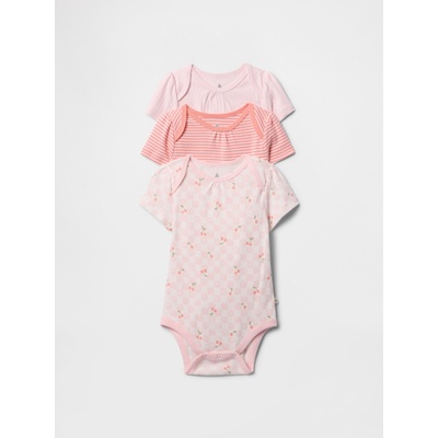 GAP Бебешко боди, 3 части GAP GAP | Rozov | Момичешки | 50-62