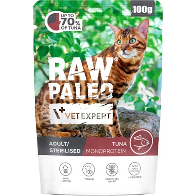 Raw Paleo Adult Sterilised Tuna 100 g