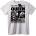 NOONEBRAND Тениска Queen Новини от света - M, White