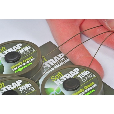Korda N-TRAP SOFT 20m 20lbs Weedy Green