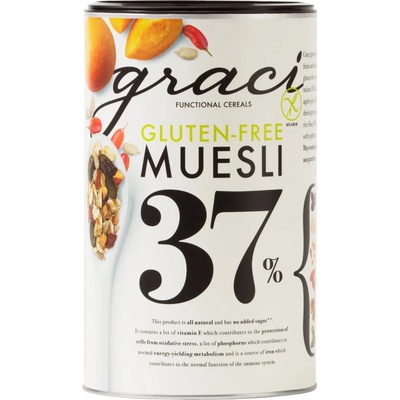 Graci Müsli bezlepkové 37% sušeného ovocia a semienok 400 g