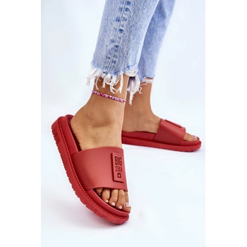 Big star shoes Дамски чехли Big Star Red BIG STAR SHOES | Cherven | ЖЕНИ | 36