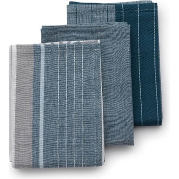 kela 3 бр тъмно сини кухненски кърпи 65 х 45 см KELA модел Pasado