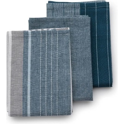 kela 3 бр тъмно сини кухненски кърпи 65 х 45 см KELA модел Pasado