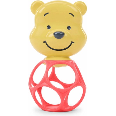 Bright Starts hryzačka s hrkálkou Winnie the Pooh™ Hunny & Shake™ 2ks 17306-6