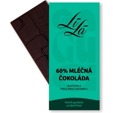 LÍLÁ 60% mléčná čokoláda Guatemala 50 g