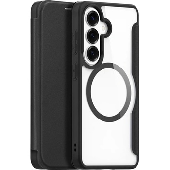 Dux Ducis Samsung S26 Plus DUX DUCIS SKIN X PRO калъф за поставяне, кожен ефект FLIP, MagSafe, BLACK (GP-183444)