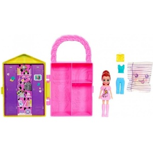 Mattel Mattel Polly Pocket - Кутия Lil' Styles жълта (HTV04) (96657)