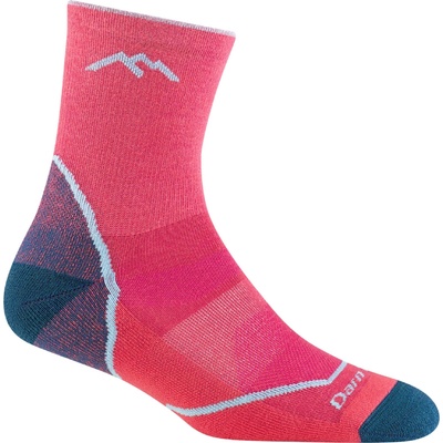 KIDS LIGHT HIKER MICRO CREW LIGHTWEIGHT WITH CUSHION raspberry