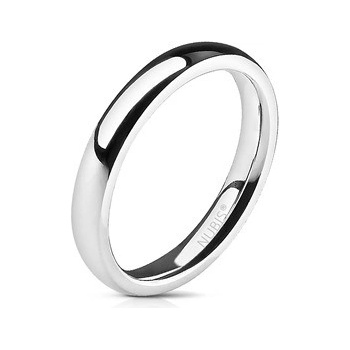 Nubis Ocelový prsten šíře NSS1027