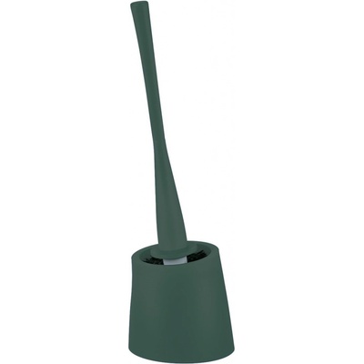 Spirella WC štětka MOVE s plastovou nádobou tmavě zelená 10 29465