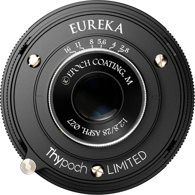 DZO Optics Thypoch Full-frame Photography Lens Eureka 28mm f/2.8 ASPH. for Fujifilm X Mount Semi-Glossy Black