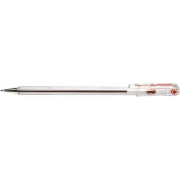Pentel Химикалка, 0, 35 мм, капачка, PENTEL "Superb BK77", червена BK77-B (BK77-B)