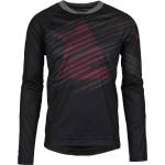 Zimtstern Мъжка фланелка с дълъг ръкав за колоездене Zimtstern Protechzonez Shirt L/S Cycling jersey - Pirate Black (056-1926-0212)