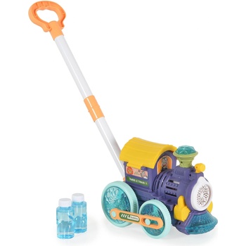 Image 1 of Moni Играчка за сапунени балони влак Wheels Blue (110404)