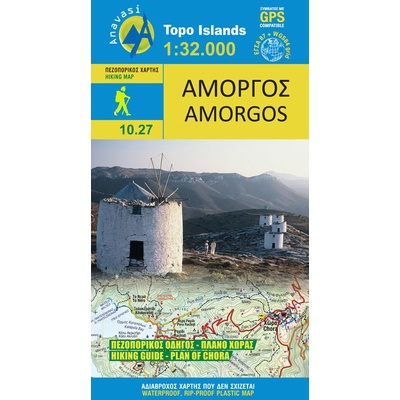 mapa Amorgos 1:35 t. ROAD