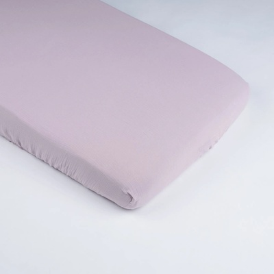 Tulimese Prostěradlo mušelínové růžové 60x120