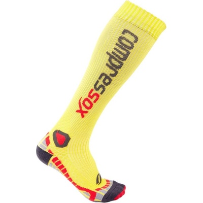 Compressox SPORT FUN kompresní podkolenky žlutá