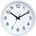NeXtime Стенен часовник Robust 25, 5 см бял (7366WI)
