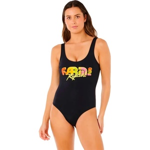 Rip Curl Бански костюм Rip curl Carioca swimsuit - Black (Bloom)