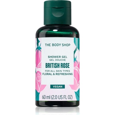 The Body Shop British Rose Shower Gel sprchový gel 60 ml