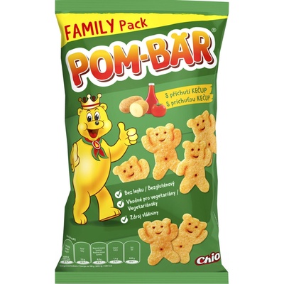 POM BÄR Kečup rodinné balení 110 g