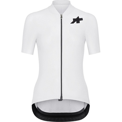 ASSOS Дамска фланелка с къс ръкав за колоездене ASSOS Women's Uma GT Jersey S11 Evo Cycling jersey - White Series (156-2811-0515)